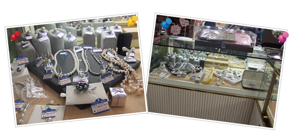 今月はパール（真珠）商品の大特価！ （ブランド品は除きます。ミキモト等。）